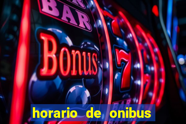 horario de onibus rio pardo rs